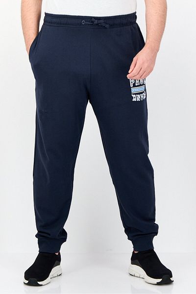 PAUL FRANK Men Regular Fit Graphic Print Sweatpants, Navy Blue