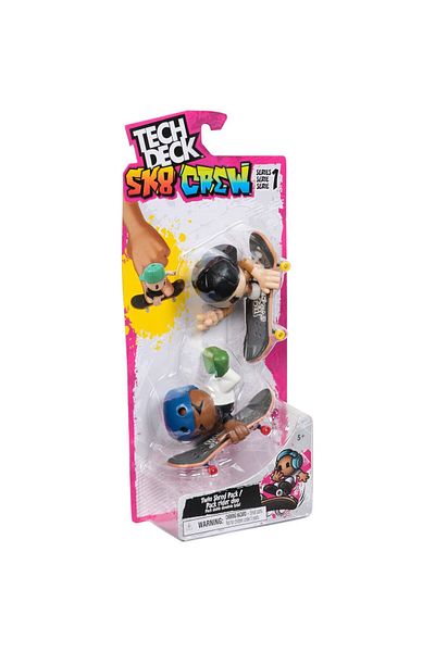 Tech Set 2 Tech Dech Sk8 Crew - Placa si figurina 9.6 cm