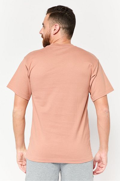 adidas Men Sportswear Fit Short Sleeves Outdoor T-shirt, Brown