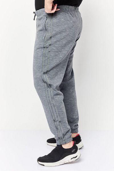 adidas Men Sportswear Fit Embroidered Logo Training Sweatpants, Grey