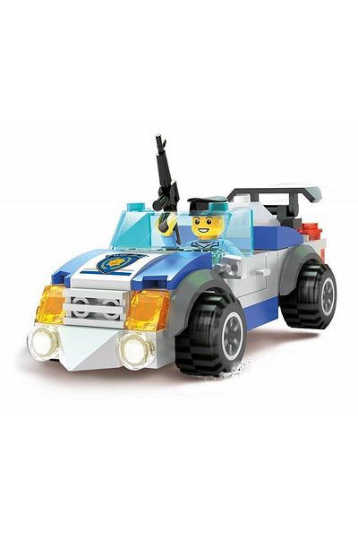Blocki Set de constructie Blocki My Police - Masina de politie