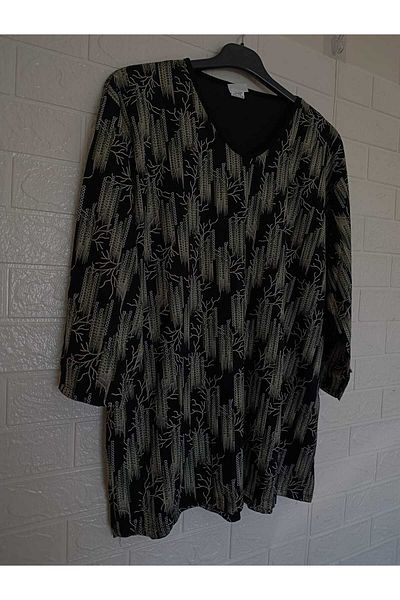 anne moda ankara Full Summer Capri Sleeve 95% Viscose Anti-Sweat Blouse