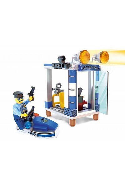 Blocki Set de constructie Blocki My Police - Turn control