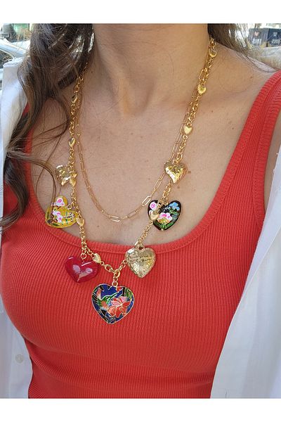 SİNEMKORTEL TAKI Charm necklace