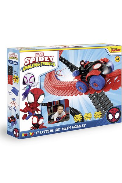 Smoby Set circuit de joaca Spidey - Flextreme Miles Morales
