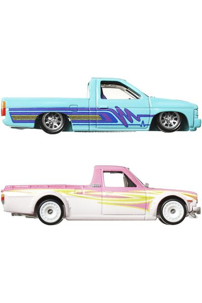 HOT WHEELS Set 2 masinute metalice Hot Wheels - Datsun Sunny Truck si Nissan Hardbody
