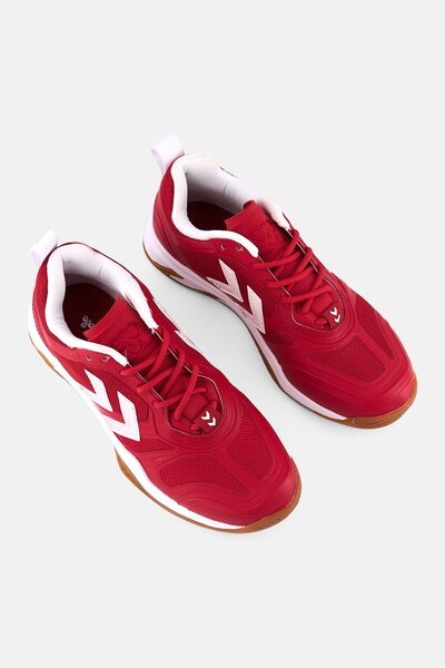 hummel Kids Boy Uruz 2,0 Icon Lace Up Outdoor Shoes, Red