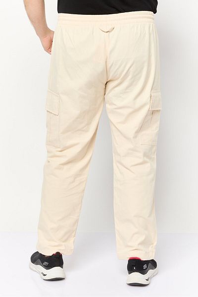 adidas Men Sportswear Fit Outdoor Sweatpants, Cream