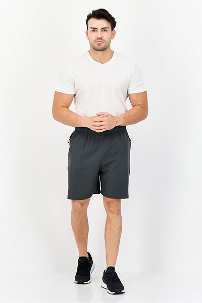 Mister Men Sportswear Fit 7 Inseam Training Shorts, Dark Grey