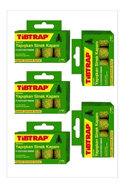Genel Markalar Tibtrap Sinek Kapanı Zehirsiz 5'Li