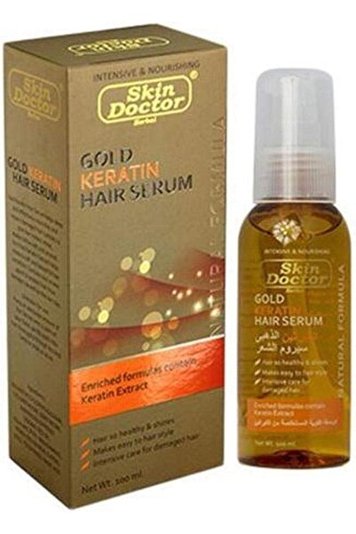 Skin Doctors سيروم الشعر بالكيراتين الذهبي من سكين دكتور، 100 مل