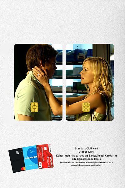 Huggy Craft Dexter & Rita 2 Pack Lover Card Sticker Coating (High Quality)