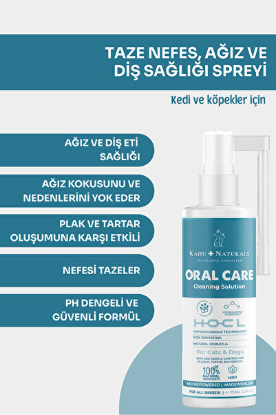 Kahu Naturals Spiritually Connected Ağız Diş Bakım Sağlığı, Taze Nefes, Koku ...