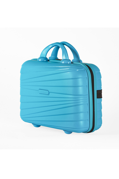 LUCCACCI Makyaj Çantası Mini el valizi seyehat çantası 34x14x26 cm