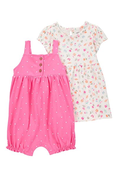 Carter's Kız Bebek 2Li Tulum