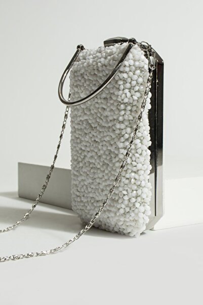 Çanta Trend Geantă de rochie de seară din piatră de sticlă dreptunghiulară