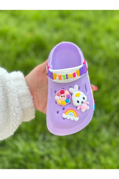Bold Boutique Figured Children's Slippers, Children's Sandals, Suitable for Kindergarten, Sea Pool Beach Slippers