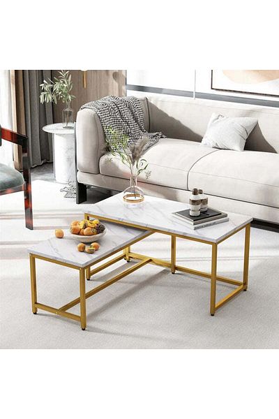 Orient A coffee table that adds a luxurious touch to your home decor.