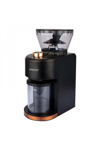 rebune Nebras Coffee Grinder 210g - 200W - Black - RE-2-089