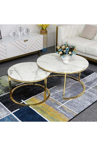 Orient MDF Nesting Table Set - Modern Design