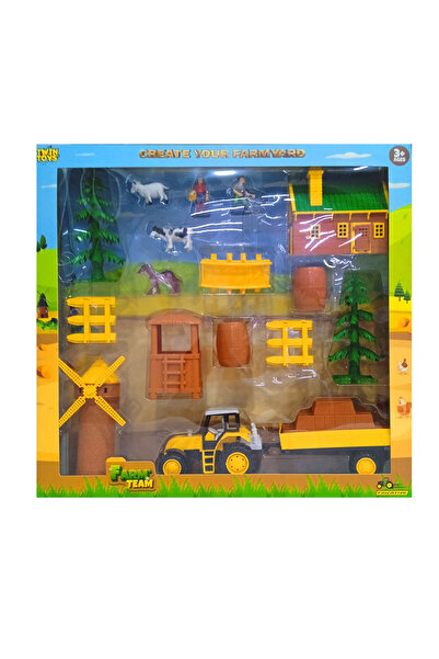 Art Tone FARM TEAM TOY ÇİFTLİK SETİ 17 PARÇA 3+