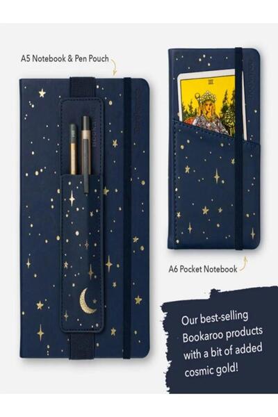 İF Bookaroo Defter Üstü Kalemlik Ay Ve Yıldızlar