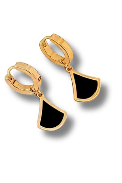 Waves And Pebbles Autumn Earrings