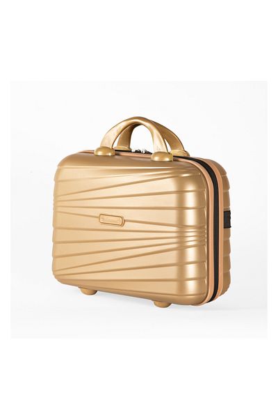 LUCCACCI Make up Bag Mini Hand Suitcase Travel Bag