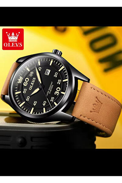 OLEVS HAREKET HALİNDEKİ HAYAL GÜCÜ ÇELİK ERKEK KOL SAATİ