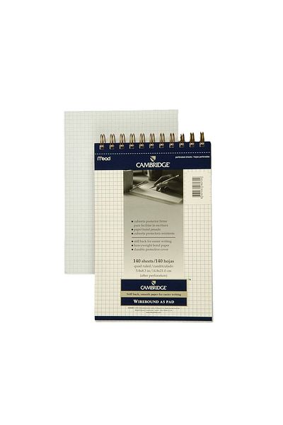 Art Tone Notepad A5 Top Spiral Carton Cover Ivory 140 Yp Check