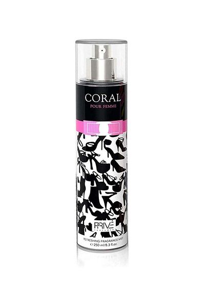 Prive Coral Body Mist for Women 250ml