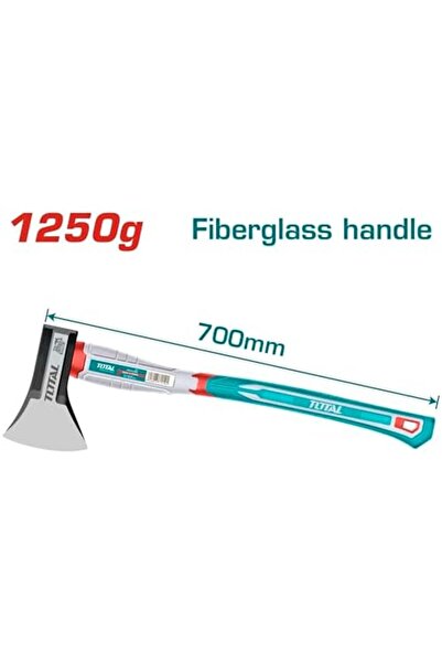 TOTAL TOTAL Super Axe 1250g - Heavy-Duty Drop-Forged Axe Head, 45# Carbon Steel with Heat Treatment,