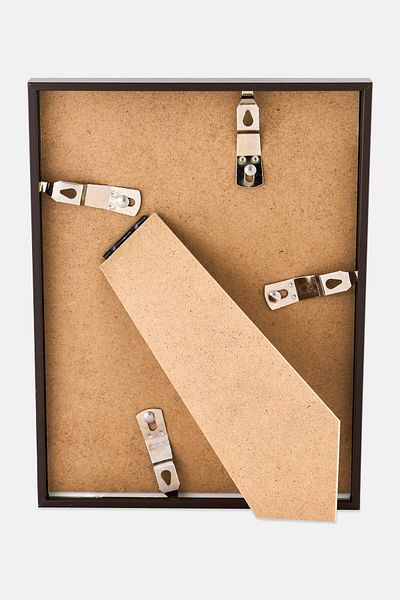 Muy Mucho Metal Photo Frame 15 X 20 Cm, Brown