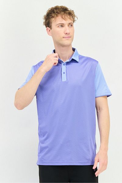 Head Men Sportswear Fit Short Sleeves Golf Polo Shirt, Blue