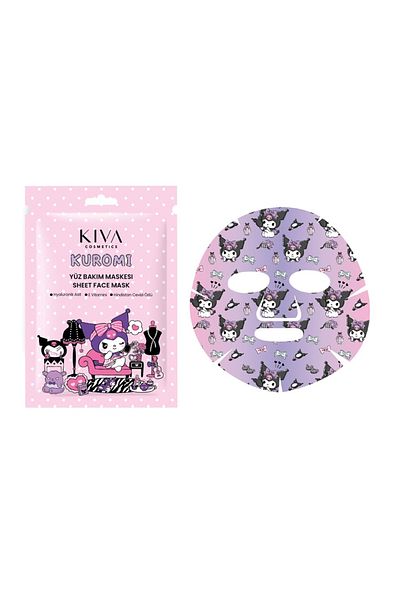 kuromi Licensed Paper Face Mask with Coconut Extract