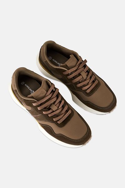 Nordland Men Lace Up Outdoor Shoes, Brown