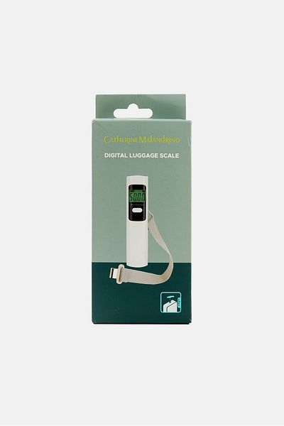 Catherine Malandrino Digital Luggage Scale, White