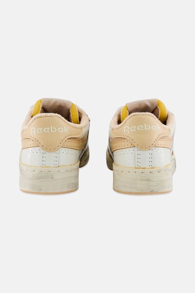 Reebok Men Club C Revenge Lace Up Tennis Shoes, Off White