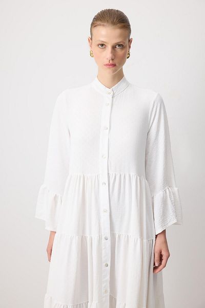 Touché Privé Oversize Dress with Buttons