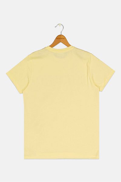 DSquared2 Kids Boy Brand Logo Short Sleeve T-shirt, Yellow