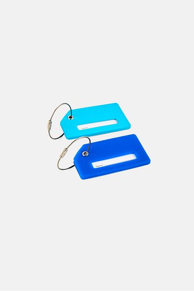 NANETTE LEPORE 2 Pack Luggage Tags, Blue