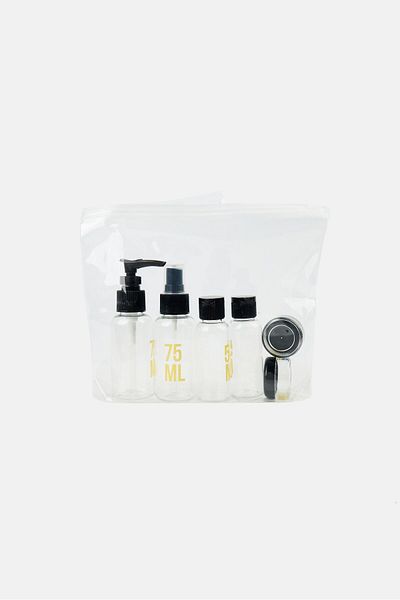 YOTO Travel Bottle Kit, Transparent