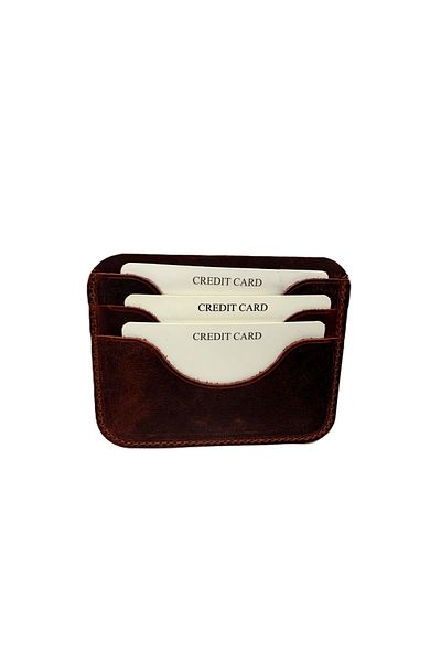 yavuz deri Real Leather Minimal Thin Card Holder
