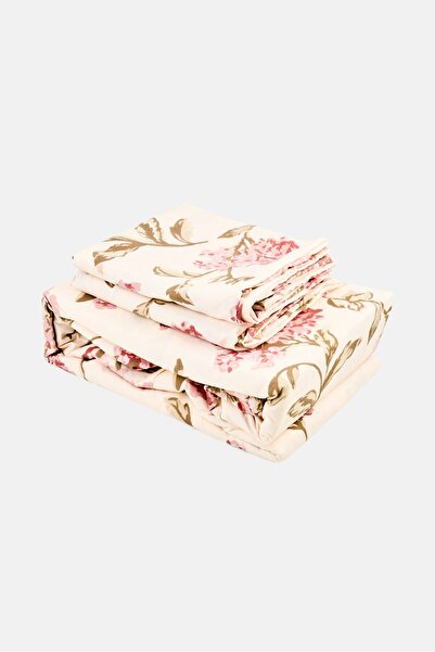 NANETTE LEPORE طقم لحاف من 3 قطع بنقشة زهور مع غطاء وسادة من القطن، متعدد الأ...