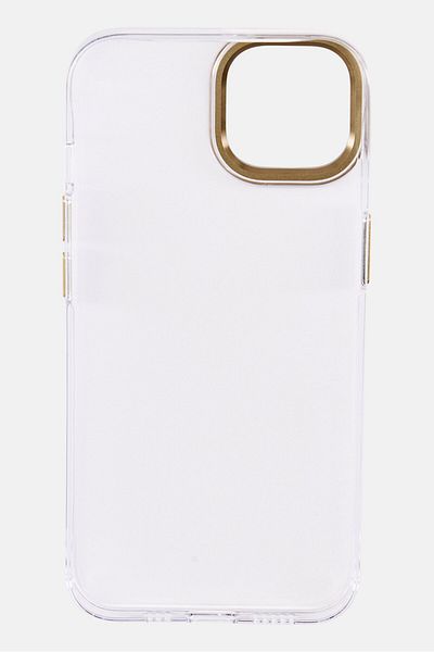 Levelo جراب خلفي شفاف سينسا لجهاز iPhone 14، شفاف