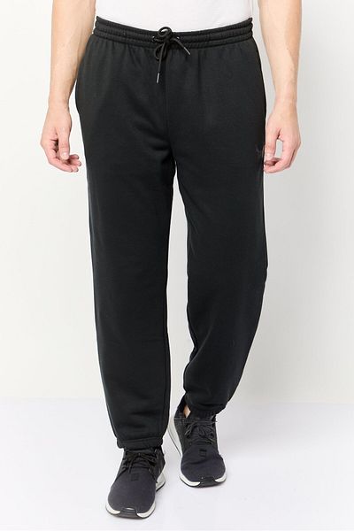 Tapout Men Sportswear Fit Running Jogger Pants, Black