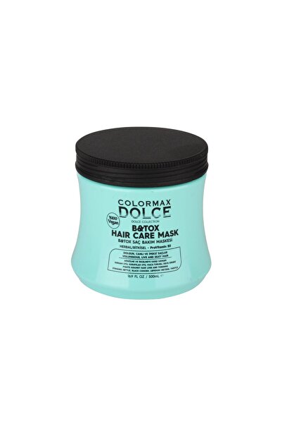 COLORMAX DOLCE قناع الشعر النباتي من سلسلة B&Tox ProVitamin B5 الجديدة 500 مل...