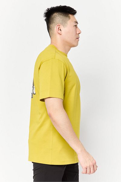 Reebok Men Sportswear Fit Short Sleeve Outdoor T-shirt, Olive