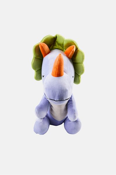 Preschool Fun Triceratops Plush Toy