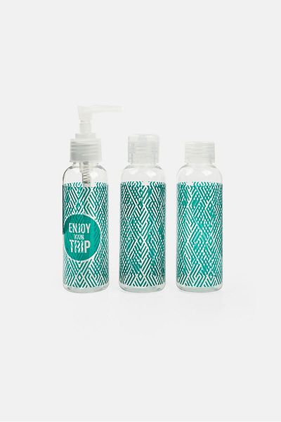 YOTO 3 Pcs Bottle Travel Kit, Green